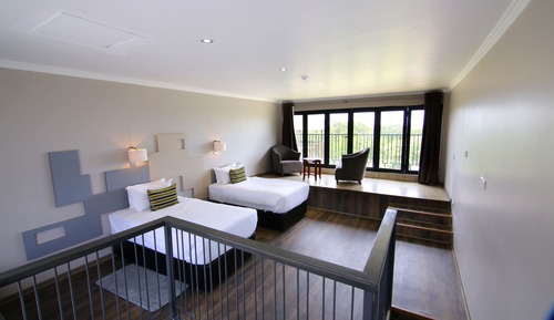 Habitación con 2 camas individuales