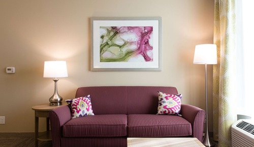 Estudio, 1 cama de matrimonio grande, accesible para personas con discapacidad (Hearing)