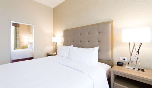 Estudio, 1 cama de matrimonio grande, accesible para personas con discapacidad, bañera