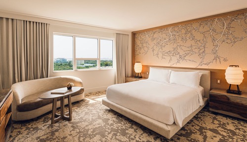 Habitación, 1 cama de matrimonio grande, accesible para personas con discapacidad, vistas a la bahía