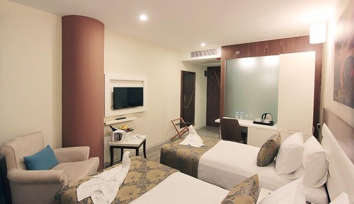 Habitación individual estándar, fumadores, vistas a la ciudad