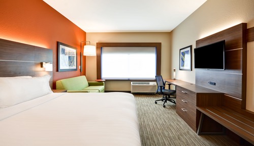 Suite estudio, 1 cama de matrimonio grande, accesible en silla de ruedas (Hearing, Accessible Tub)