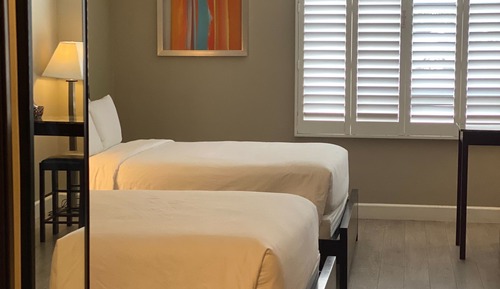 Habitación Deluxe, 2 camas de matrimonio, no fumadores