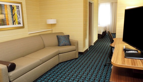 Suite ejecutiva, 1 cama de matrimonio grande con sofá cama