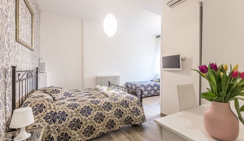 Habitación triple, baño privado