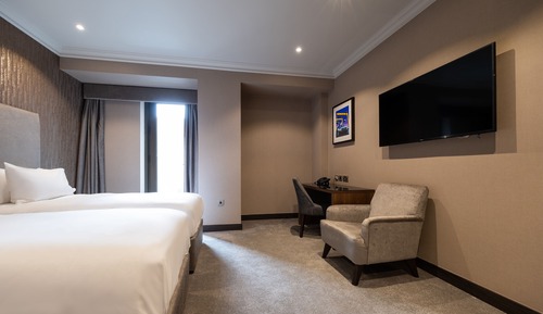 Habitación ejecutiva con 2 camas individuales, 2 camas individuales, vistas a la ciudad