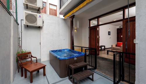 Suite de lujo, 2 habitaciones, vistas al jardín