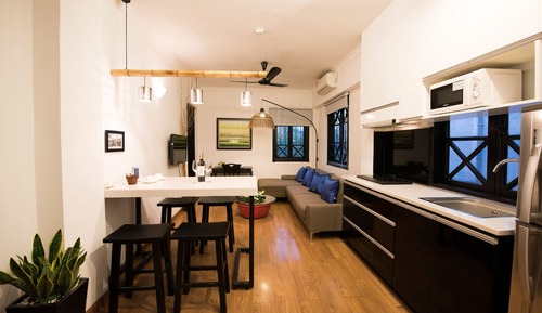 Apartamento estándar, 2 habitaciones, vistas a la ciudad