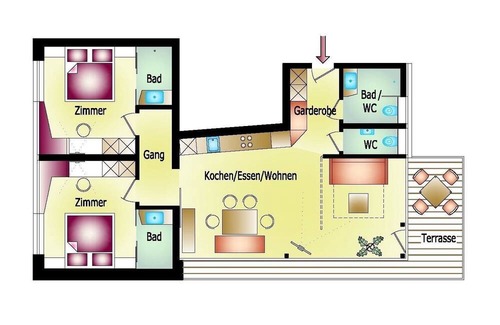 Distelberg Apartamento | holiday apartment/apt. for 6 guests with 74m² in Aschau im Zillertal (181052)