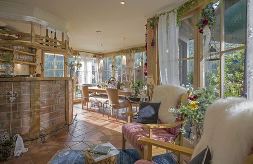 Gerlos Casa | Apartment garden view for 3-4 people