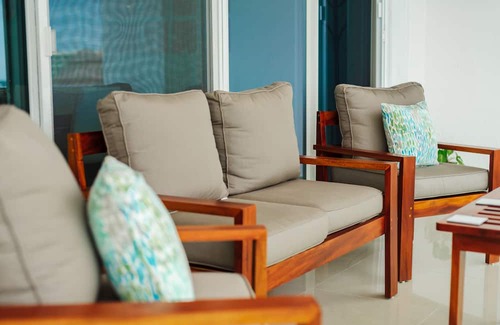 Cozumel Condominio | LUXURY PENTHOUSE CONDO WITH NEW FURNITURE! AMAZING SEA VIEW, POOL & TENNIS