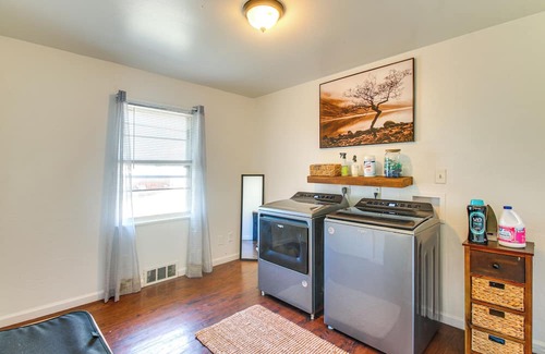 Midwest City Cabaña | Easy OKC Access! Quiet Home w/Yard & Workspace