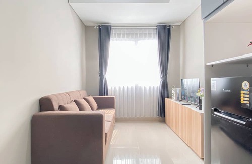 Kedungmanggu Apartamento | Soft Grey 1Br At Royal Sentul Park Apartment