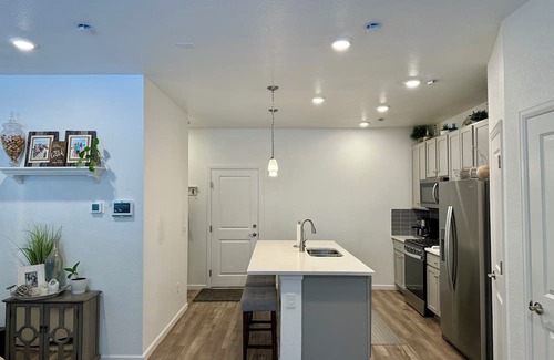 Littleton Casa | 2-bedroom townhome with office, two car garage, walking trails- pets welcome!