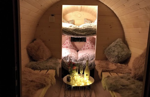 Hagermarsch Cabina | Gemütliches Schlaffass/fewo