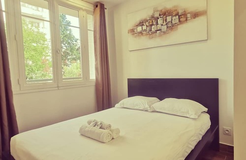 La Demi - Lune Apartamento | Beautiful T2 in a modern residence with private parking