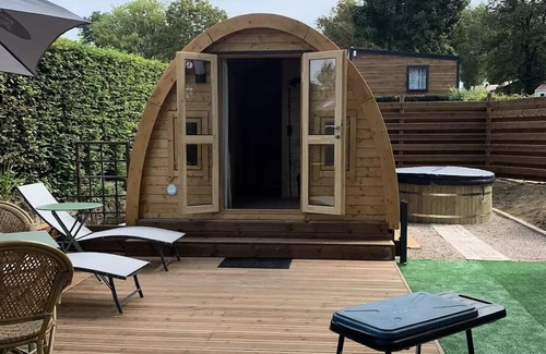 Vosges Alquiler De RV | Domaine les Nids du Lac* - POD 2 Rooms 2 People with private Jacuzzi