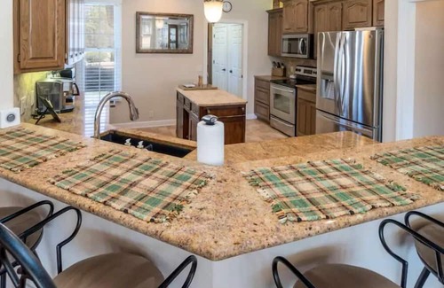 Hot Springs Village Casa | One Level, Spacious Townhome On Beautiful Golf Course.