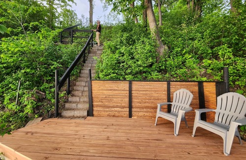 Faribault Cabina | Lake house with stunning views of Roberds Lake year round!