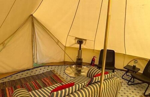 Cuddesdon Alquiler De RV | Glamping Bell Tent 2
