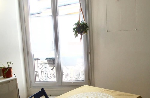Quartier du Pont-de-Flandre Apartamento | Charming Parisian flat with parking - at the foot of La Villette