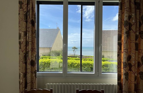 Donville-les-Bains Casa | Maison Surplombant la Plage de Donville les Bains, vue sur mer