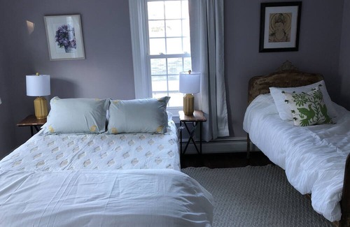 North Adams Casa | Lovely 2-bedroom home 0.5 miles from MASS MoCA. With library and workspaces!