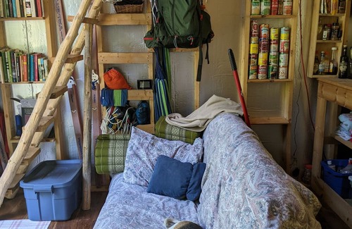 Lion's Head Cabina | off-grid cabin in the woods on the Bruce Peninsula, Lake Huron side.