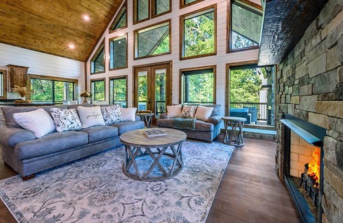 Broken Bow Cabina | {NEW} Mountain Fork Landing Cabin~ DIRECT RIVER ACCESS
