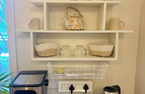 Benaulim Apartamento | Bohame - Boho Poolside 1BHK, 2-Min Walk to Benaulim Beach