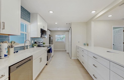 Bahia Vista Casa | Waterfront home with private pool, deck & patio - 1/2 mile to the beach