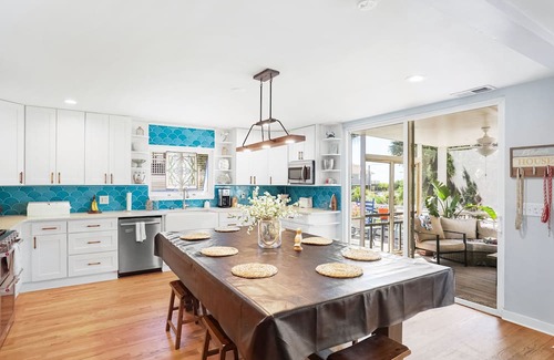 Folly Beach Casa | Coastal dog-friendly home with pool, ocean views & fenced yard