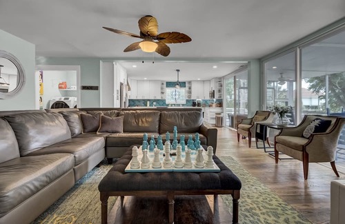 Folly Beach Casa | Coastal dog-friendly home with pool, ocean views & fenced yard