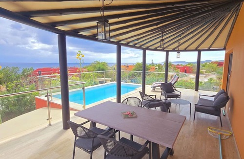 Kralendijk Villa | Mi Soño - Ocean View, Bright, and Modern Villa, Private Pool