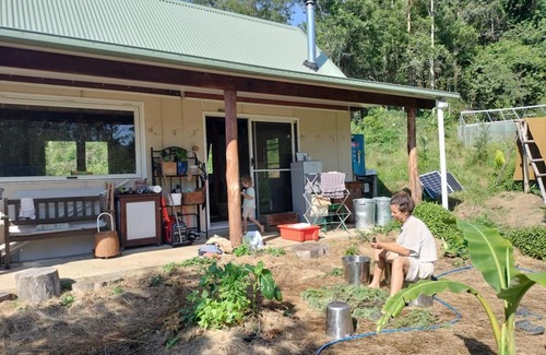 Koreelah Cabina | Offgrid Tiny Home in a Food Forest Garden