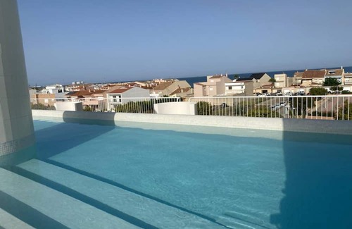 Puzol Apartamento | Playa de Puzol con terraza y piscina