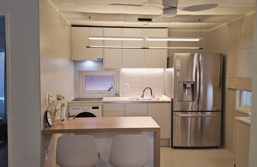 Geumho 4-dong Apartamento | [New]Seoul/Seongsu/line2/50m2/2Kingbed/2min to hanriver/KSPO/seoul forest