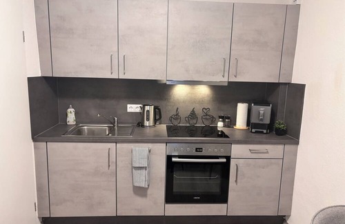 Datteln Casa | 60 m² bungalow with garden | W-LAN | bathtub | washing machine | modern | SmartTV