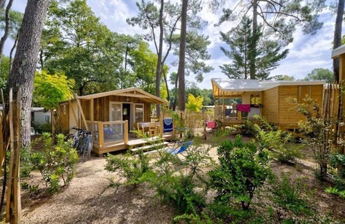 Saint-Hilaire-de-Riez Cabina | Cabane 4 étoiles - Piscine - efbded