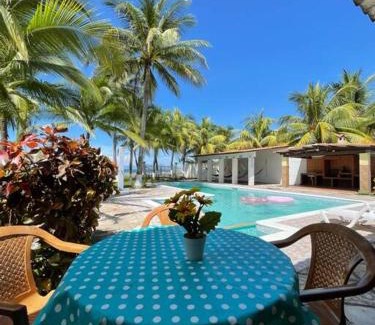 Acajutla Casa | Casa de Playa Costa Azul Frente al Mar Wifi