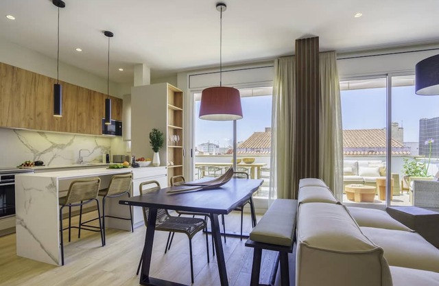 Sitges Spaces Mediterranean Penthouse-2 B.R. / 2 Baths / Terrace- Up to 4 People