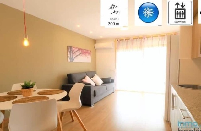 New international Loft, air-conditioned with pool and beach.