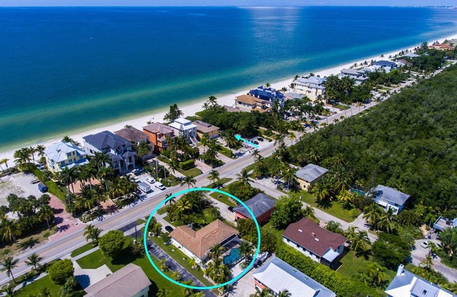 Dolphin House - piscina casa en el Golfo de México - a pie de la playa
