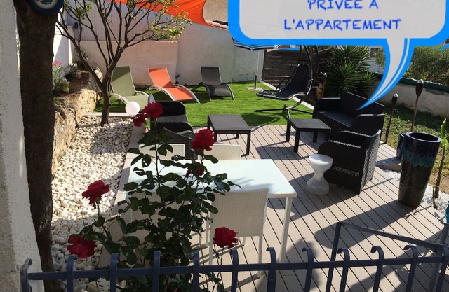 ANTIBES 3 STAR APARTMENT AIR CONDITIONING 2 BEDROOMS TERRACE GARDEN PARKING