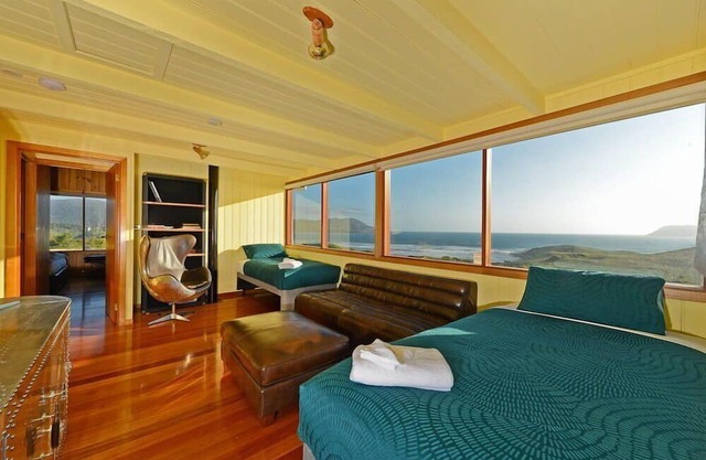Cloudy Bay Villa ~ some of the best sea views in Tasmania!