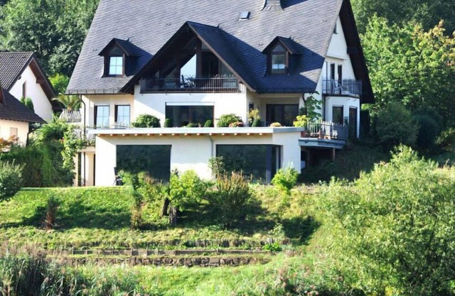 unobstructed view on the banks of the Moselle