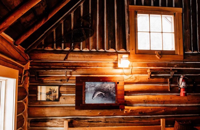 Private cabin with all meals and access to our private lake included!