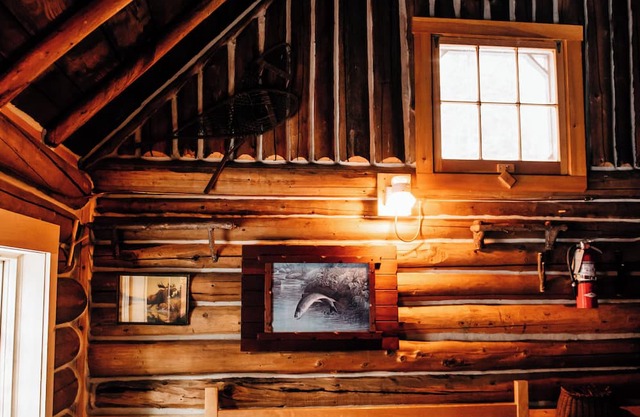 Private cabin with all meals and access to our private lake included!