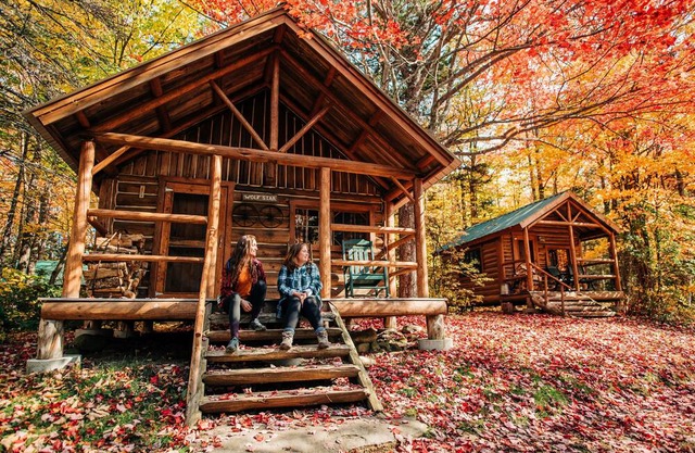 Private cabin with all meals and access to our private lake included!
