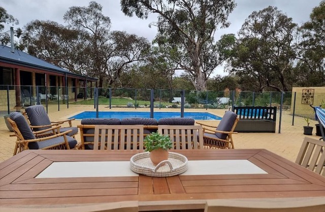 Captivating Bush Beach Retreat, Character home on 4 acres, sleeps 8, with a pool